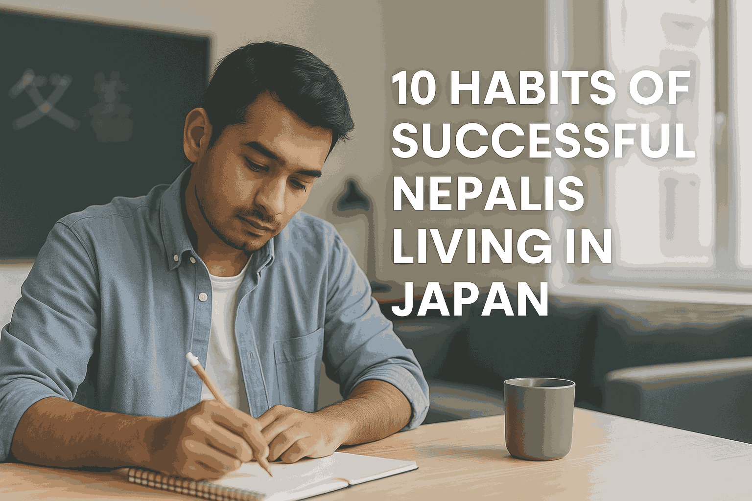 success tips for nepali students in Japan. How to have good habits in Japan to succeed