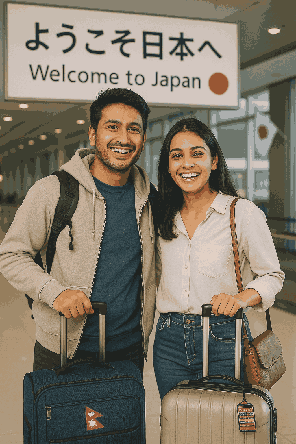 dependent visa or spouse visa for Nepali couples coming to Japan